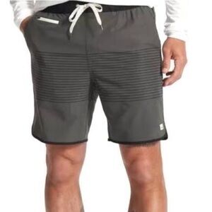 Vuori Banks Shorts, designed for versatile athletic wear from land to water SZ L